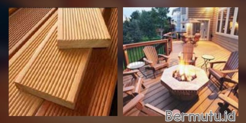 tipe lantai kayu outdoor - decking ulin