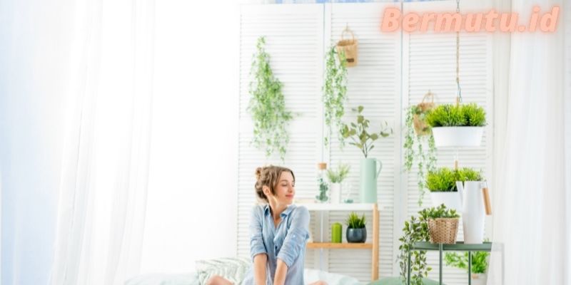 Cara Membuat Dekorasi Kamar Tidur Untuk Anak Gadis Remaja - menambahkan tanaman hias