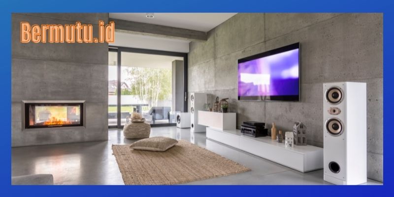 Tips Mudah Mendekorasi Ruang TV Minimalis Modern - perhatikan pencahayaan dan audio