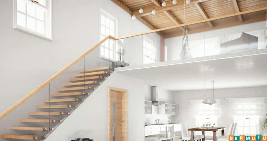 Desain Kamar Mezzanine Minimalis