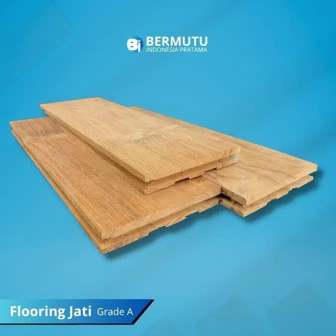 Flooring Jati Grade A