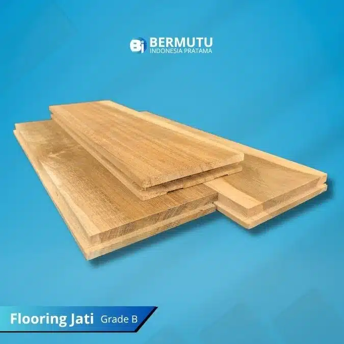 Flooring Jati Grade B