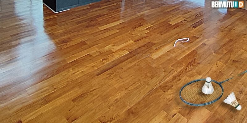 Lantai Kayu Solid Jati