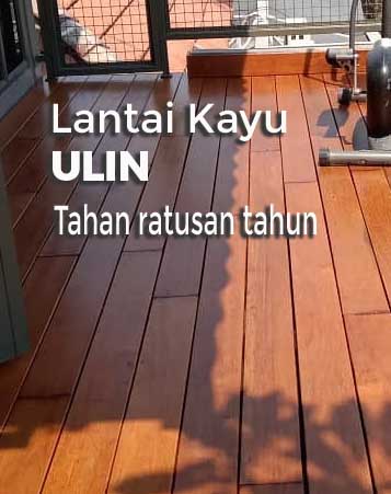 Kekuatan lantai parket Ulin