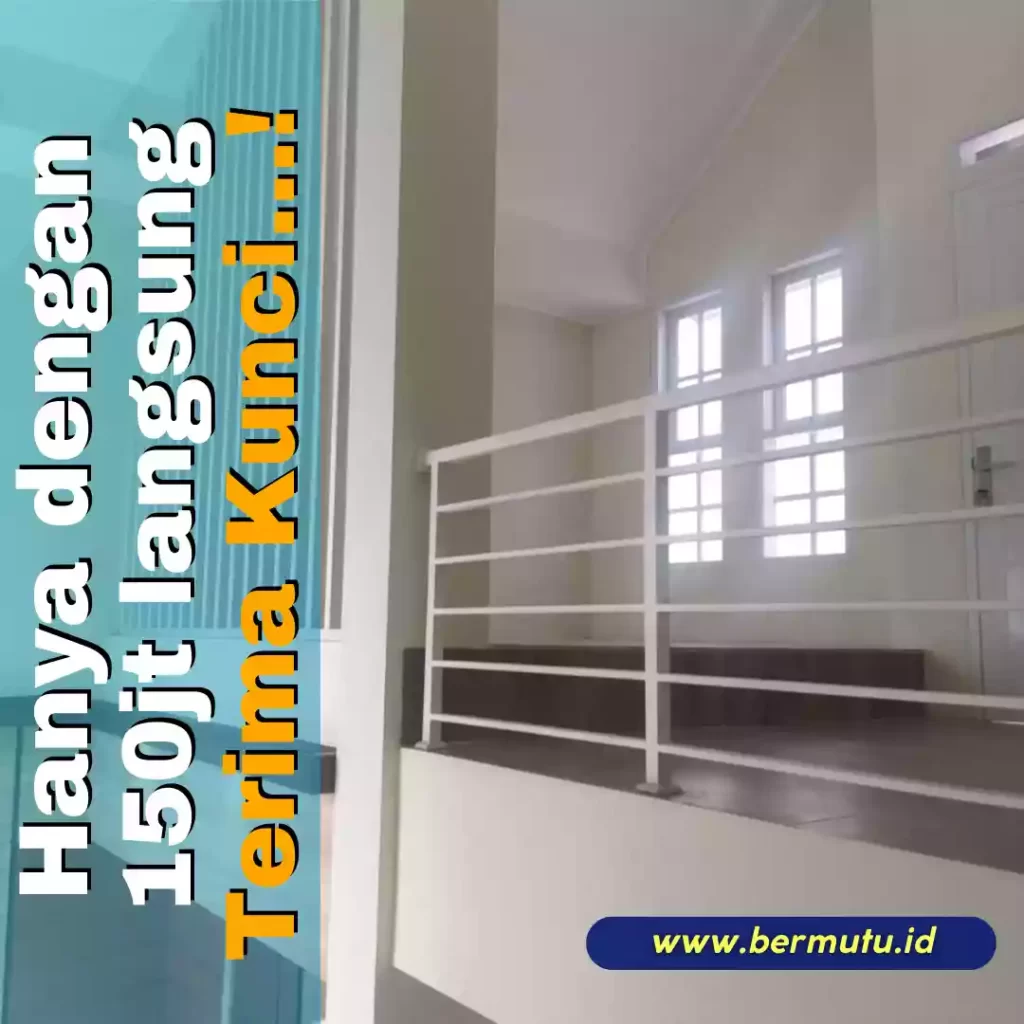 mezanine rumah harga 150 juta bandung