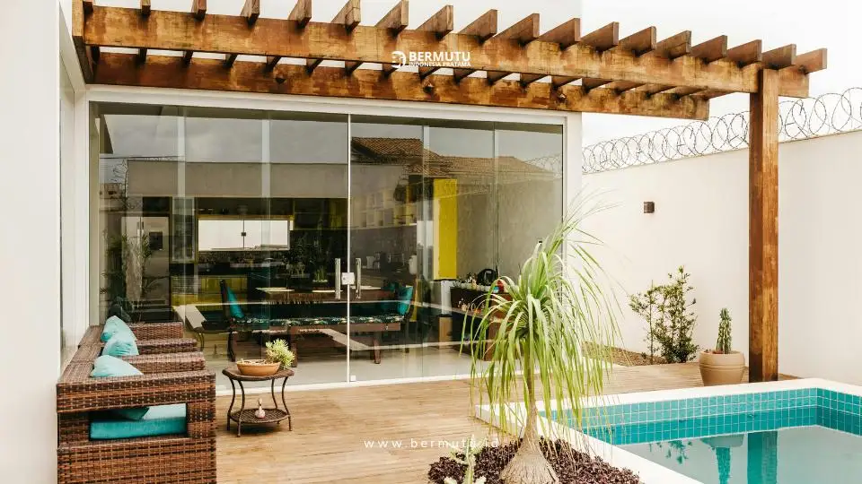 Pergola Kayu