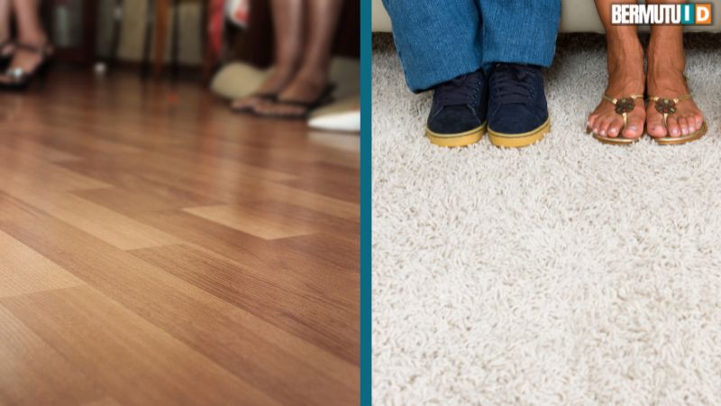 Perbandingan Lantai Parket Vs karpet