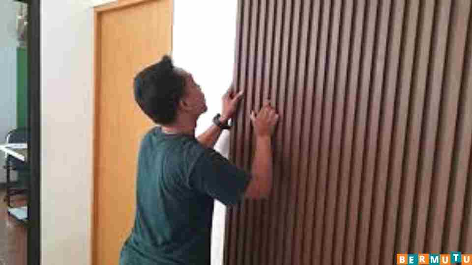 Proses Pemasangan panel PVC yang Cukup Mudah