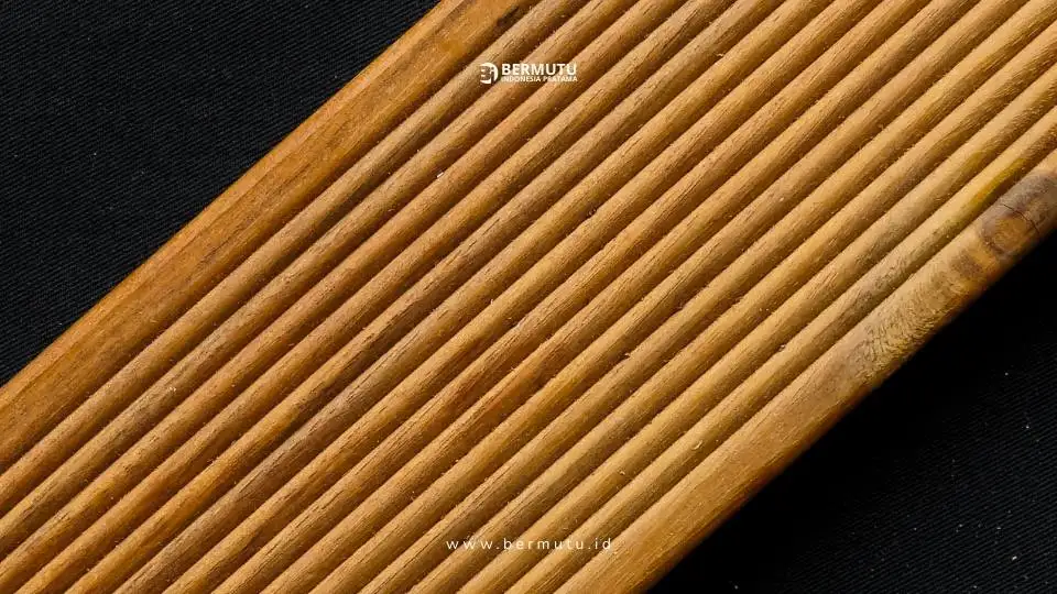 Tekstur Decking Kayu