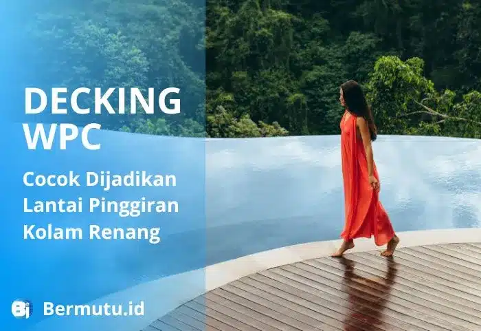 WPC Decking Kolam Renang
