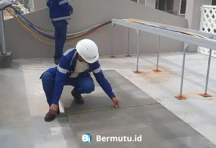 cara memasang decking WPC