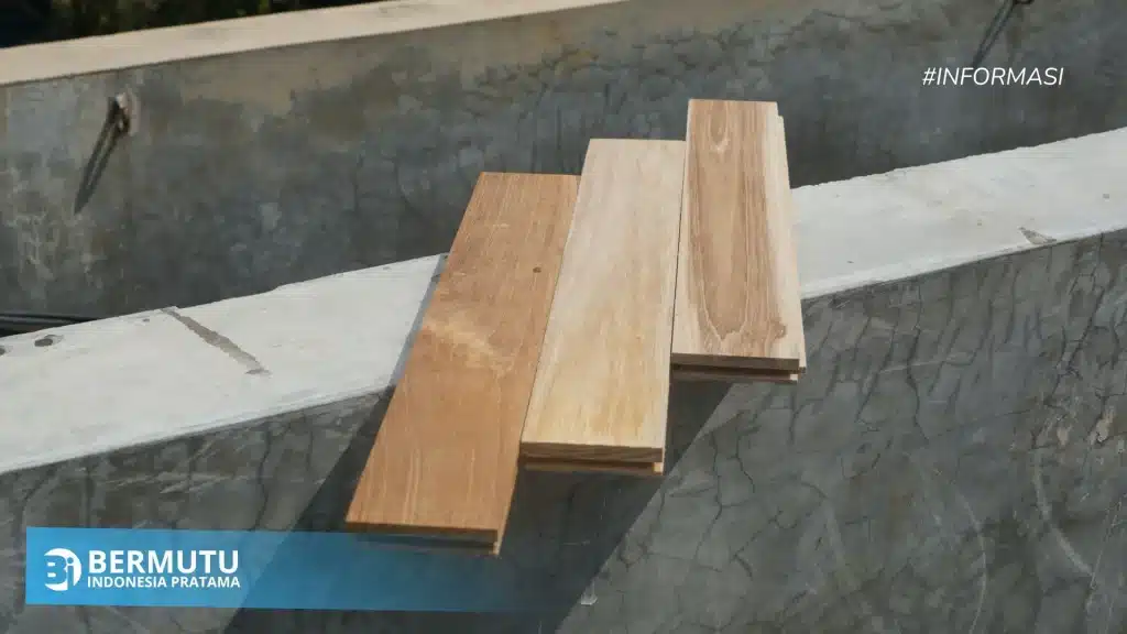 ciri khas kayu jati