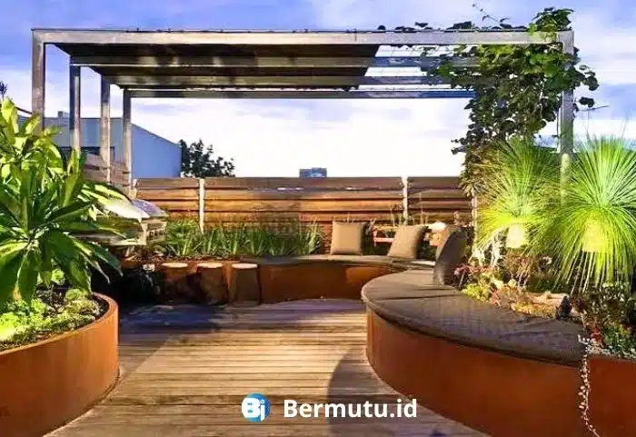 decking WPC cafe outdoor