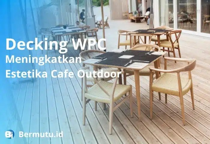 decking WPC cafe outdoor