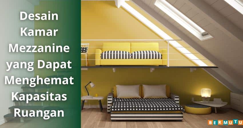 desain kamar tidur mezzanine