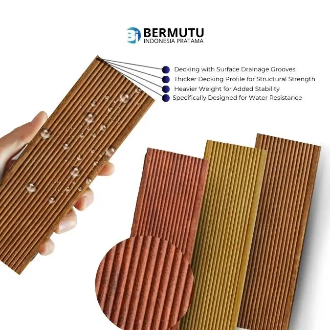 detail decking kayu