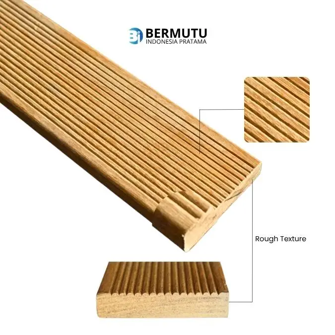 fitur decking kayu