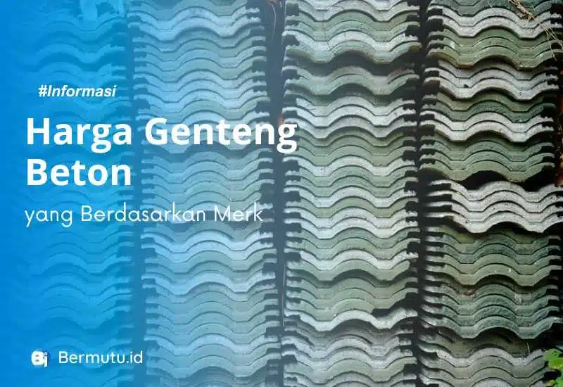 harga genteng beton bandung