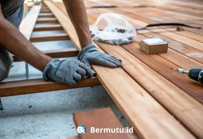 harga pasang decking WPC