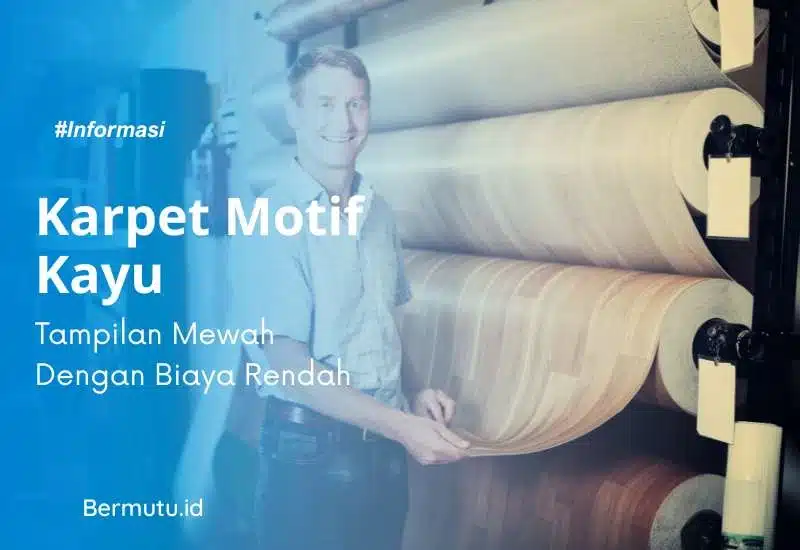 karpet motif kayu