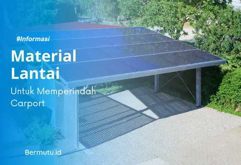 lantai untuk carport