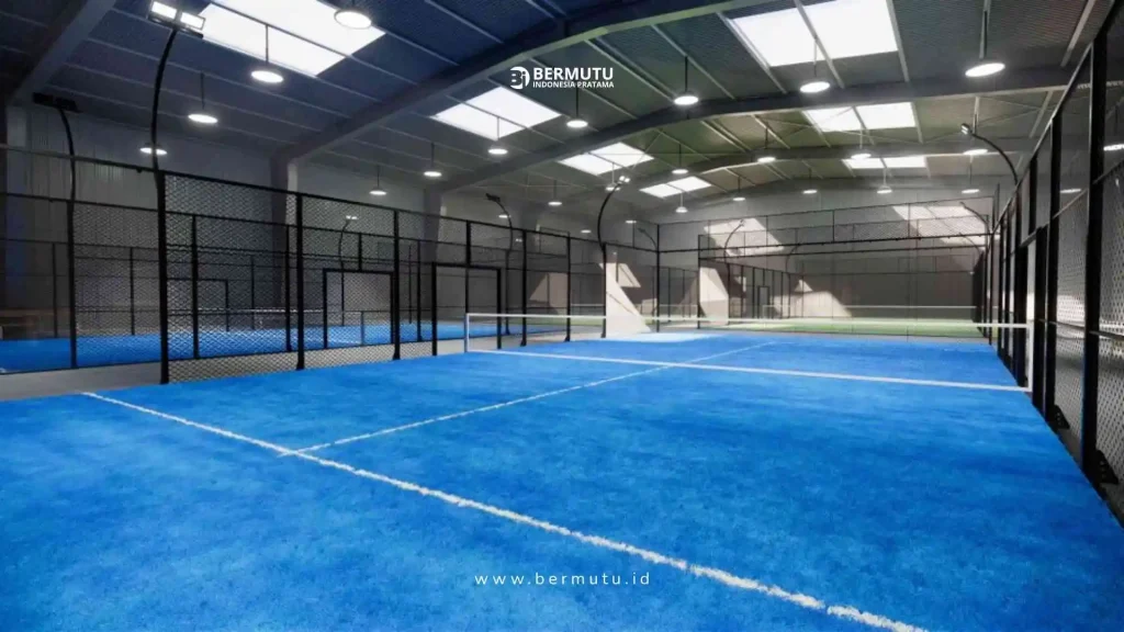 lapangan padel indoor