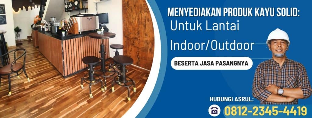 marketing lantai kayu