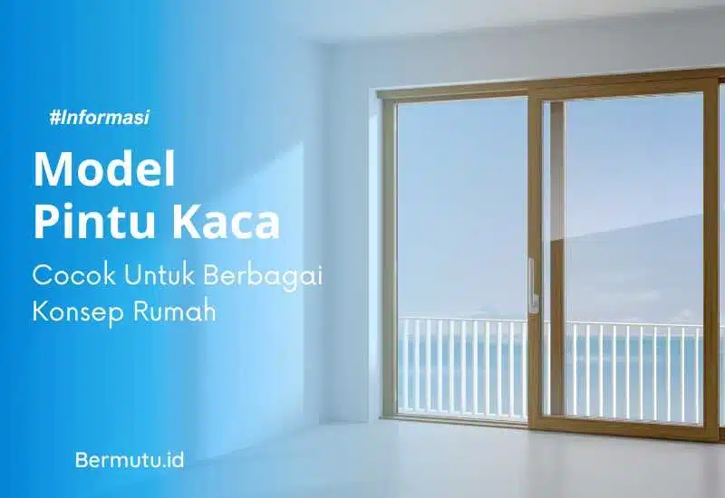 model pintu kaca