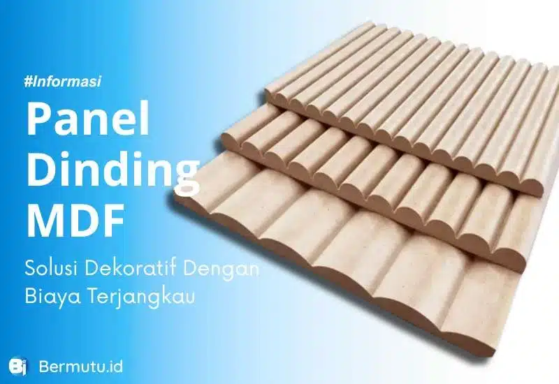 panel dinding MDF