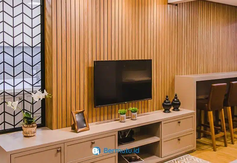 panel dinding kayu kemuning