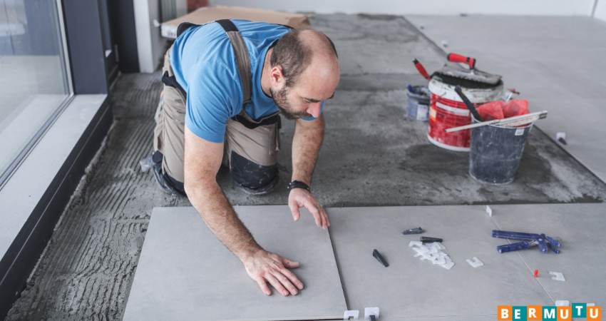 perbedaan penempatan granite dan marmer