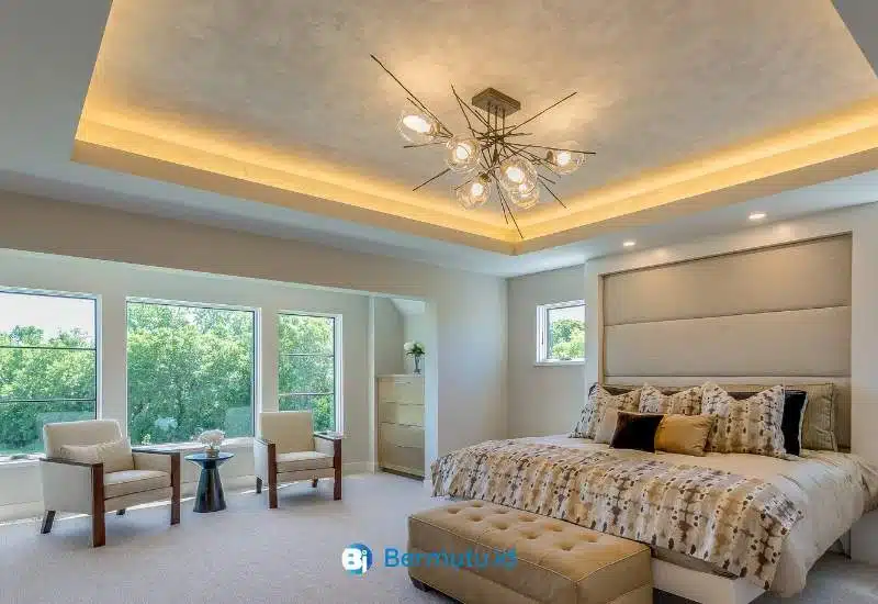 plafon gypsum model bertingkat