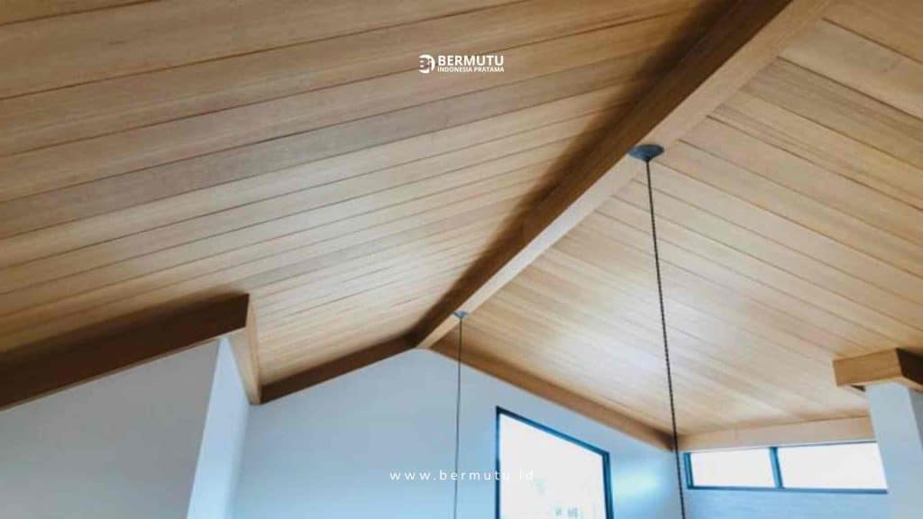 plafon kayu solid