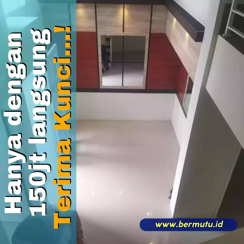 Ruang Tamu rumah harga 150 juta bandung